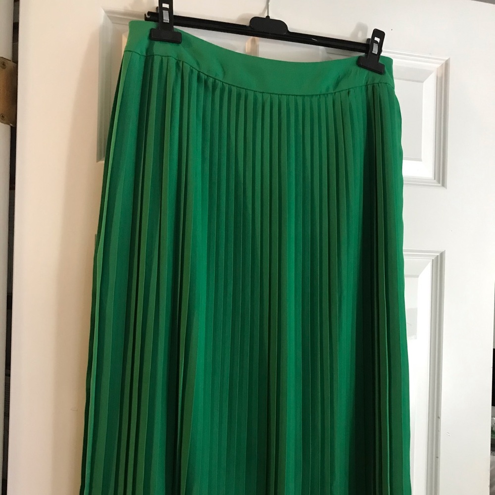 JCrew Midi Pleated Skirt